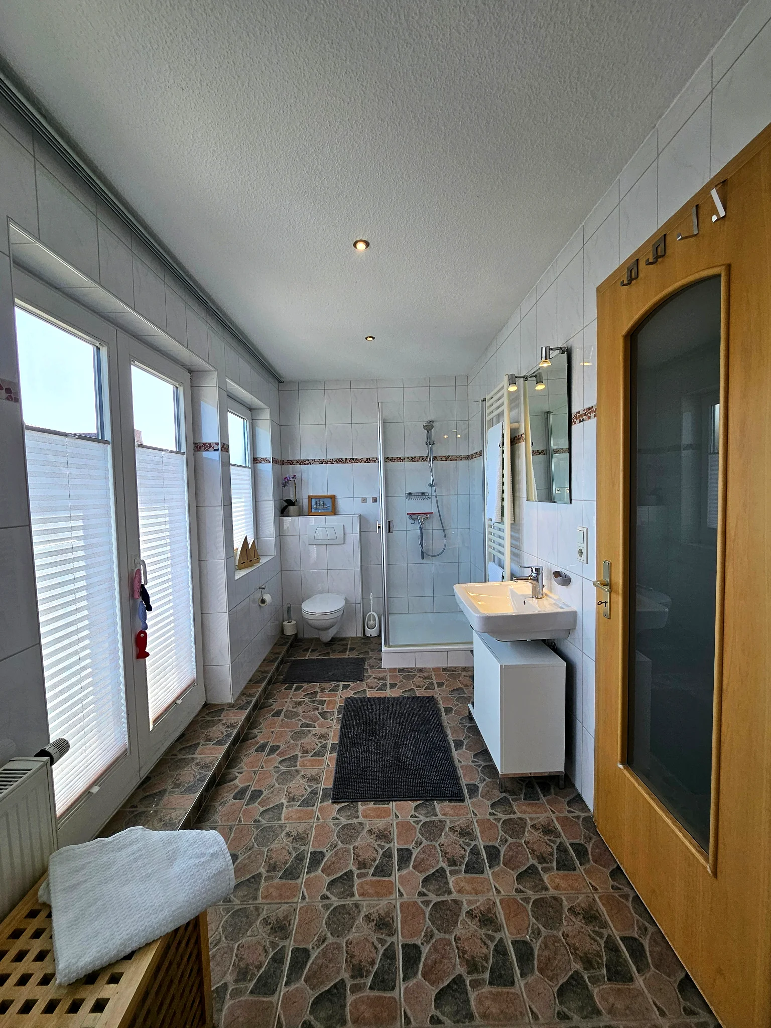 Badezimmer Roter Seestern – Detail